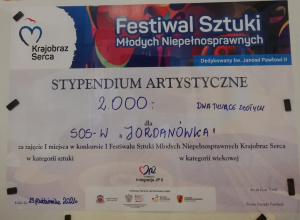 I Festiwal Sztuki Młodych Niepełnosprawnych "Krajobraz Serca"