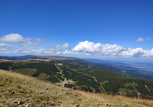 Panorama Karkonoszy.