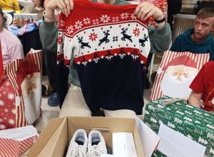 Prezenty od Fundacji Dobrodzieje się